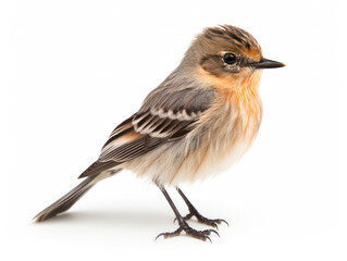 Fototapeta premium Passerine Studio Shot Isolated on Clear White Background, Generative AI