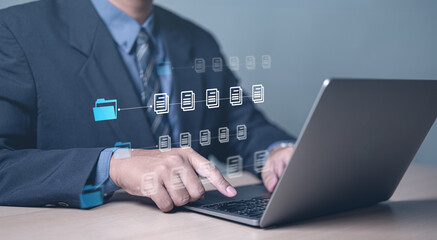 file manager, document, folder, information, management, system, storage, multimedia, file, transmission. typing to open file manager. system and document going to extract file. then transfer that.