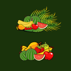 pumpkin farm logo design. pumpkin fruit lustration, healthy vegetable fruit, suitable for organic vegetable label, pumpkin farmer etc