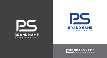 PS Letter Logo Design, PS icon Brand identity Design Monogram Logo Creative Abstract Letter PS Logo Design Template. Usable for Business Identity