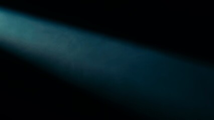 Abstract atmospheric smoke in blue neon light. Colorful smoke on black background, suitable for...