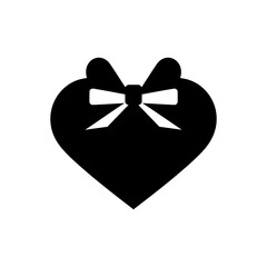 Love gift icon - Simple Vector Illustration