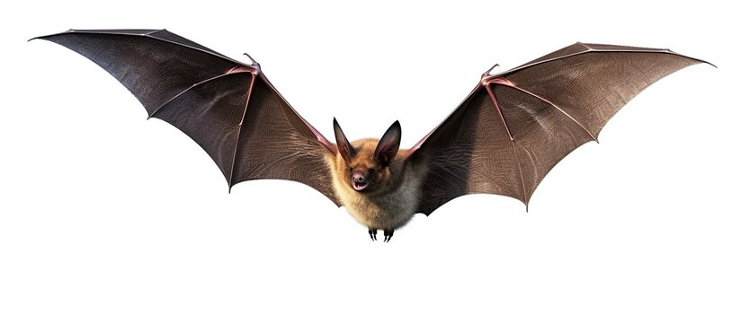 Halloween bat isolated on white background
