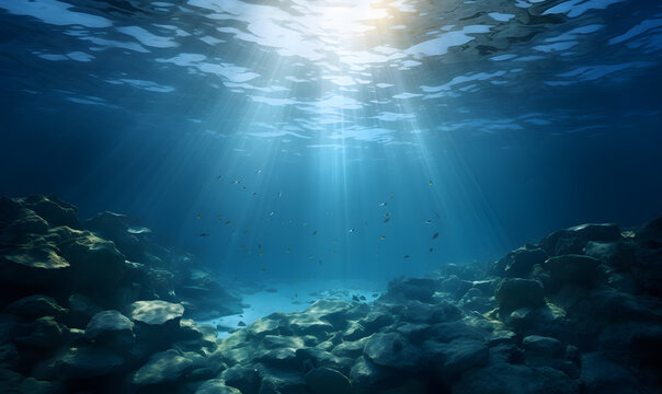 space background Underwater Wonders concept © katobonsai