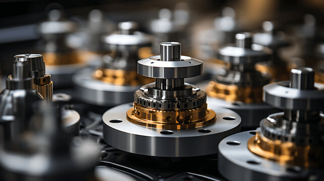 Piezas de metal de motores