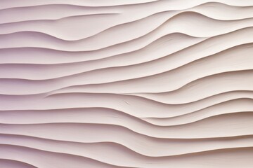 Soft pastel purple paper layers ripple in a soothing, wave-like pattern, offering a sense of delicate texture.