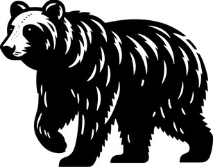 Marsican Brown Bear icon 6 - obrazy, fototapety, plakaty