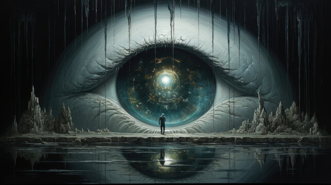Cosmic Vision, The Eye of Infinity, Generative AI