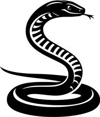 Mamba snake icon 2 - obrazy, fototapety, plakaty