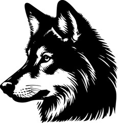 Fototapeta premium Mackenzie Valley Wolf icon 4