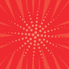 Colored comic page background Vector