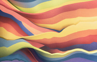 Abstract colorful background, stripes rainbow