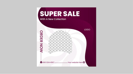 Social media post design 