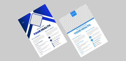 Medical flyer template