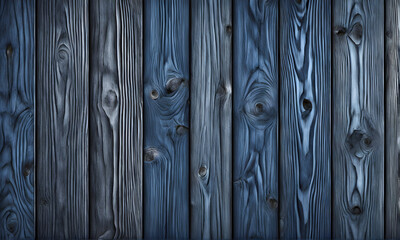 Blue wooden planks background. Wood blue texture background.
