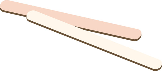 Nailfile, Manicure product. Illustration