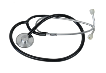 A stethoscope isolated