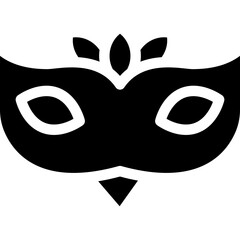 Eye mask Icon.
