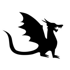 dragon silhouette