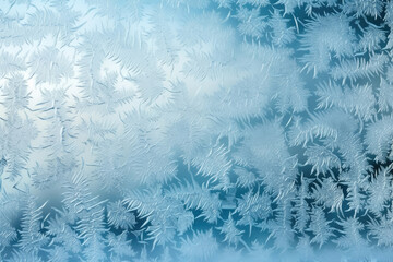 Pattern seasonal snow nature frosted cold winter background textured blue ice