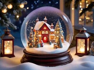 christmas tree in the house