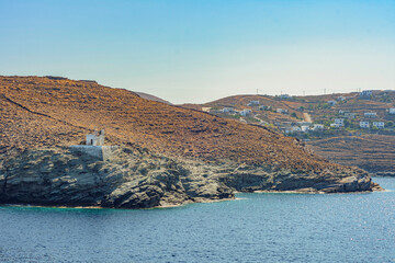 Coastal view of Serifos island, Greece - 683539571