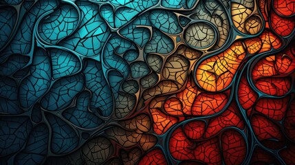 Colorful abstract background for design ideas