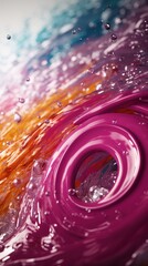 Fototapeta premium Same as this swirl on white UHD wallpaper