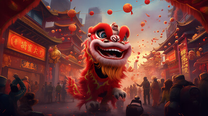 Chinese New Year dragon celebration festivals