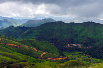 landscape of the mountains | White Elephant mountain, Kayah