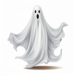 Object ghost isolated on white background