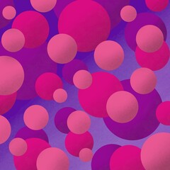 abstract background with colored balls
