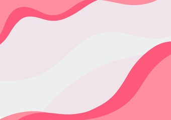 pink waves background