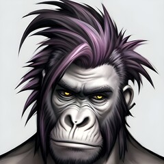 Bored Ape - Punk Hair