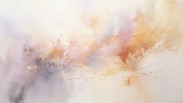 Abstract watercolor textures with organic brushstrokes for expressive artistic creations