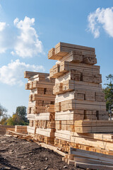 Production and procurement of lumber, timber for construction.