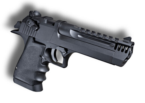 Large semi-automatic pistol