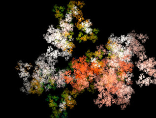 Imaginatory fractal abstract background Image