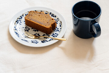 北欧の食器でおやつの時間