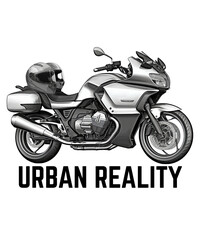 Motorbike Urban Reality