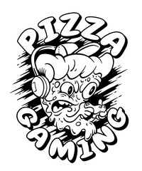 Pizza Gaming Gamer Games Game