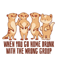 When you go home drunk with the_wrong group funny animals
