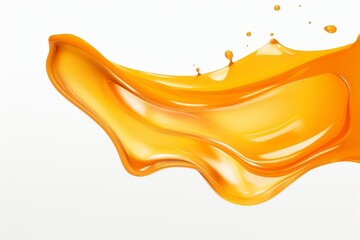 Exquisite Drip of Honey on Orange: A Pure Feast for Eyes Generative AI