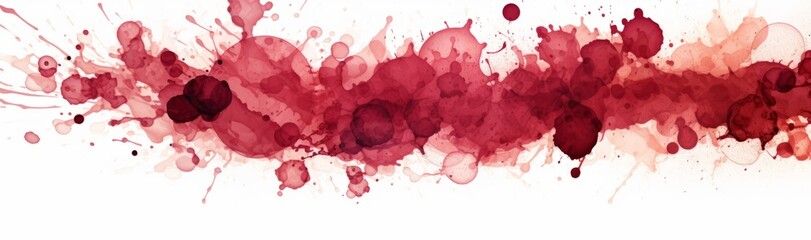 Unleashing the Artistry of Red Wine: Digital Transformation of Splatters and Streaks Generative AI
