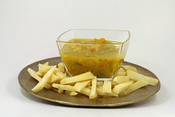 turnip stew, homemade from granny