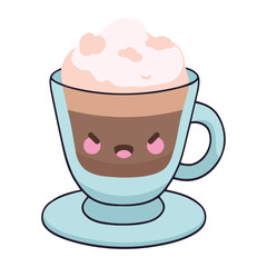 coffee cup kawaii espresso