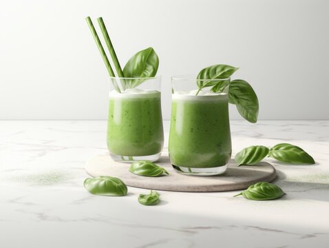 Experience the Power of Green: Spinach Smoothie Recipe for Optimal Health! Generative AI