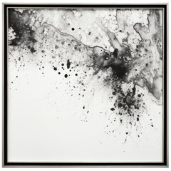 Monochrome Magic: Stunning Splatter Artistry Revealed in WH4 Painting! Generative AI