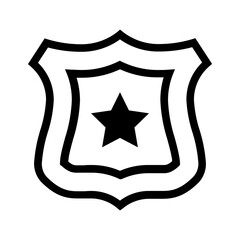 shield with star