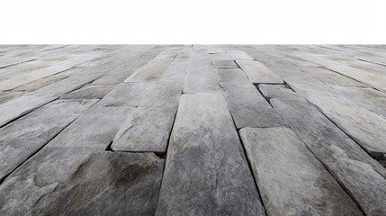 Stone perspective floor
